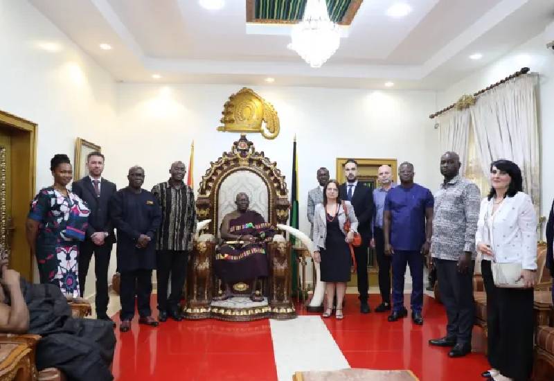 You are currently viewing GIADEC, Mytilineos bauxite and refinery project a gaint step for Ghana – Asantehene