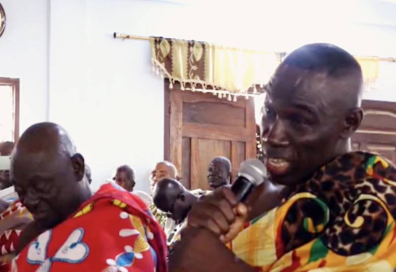 You are currently viewing Can we end Galamsey when youth lack job opportunity? – Akyem Wenchi Chief